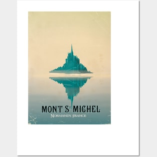 Mont St. Michel Normandy France. Posters and Art